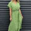 Aria Ditsy Dress Green 2 Aria Ditsy Dress Green -Kitandkaboodal Store IMG 9969 f3b6d115 f02b 4d27 835f 2f1394bfd149