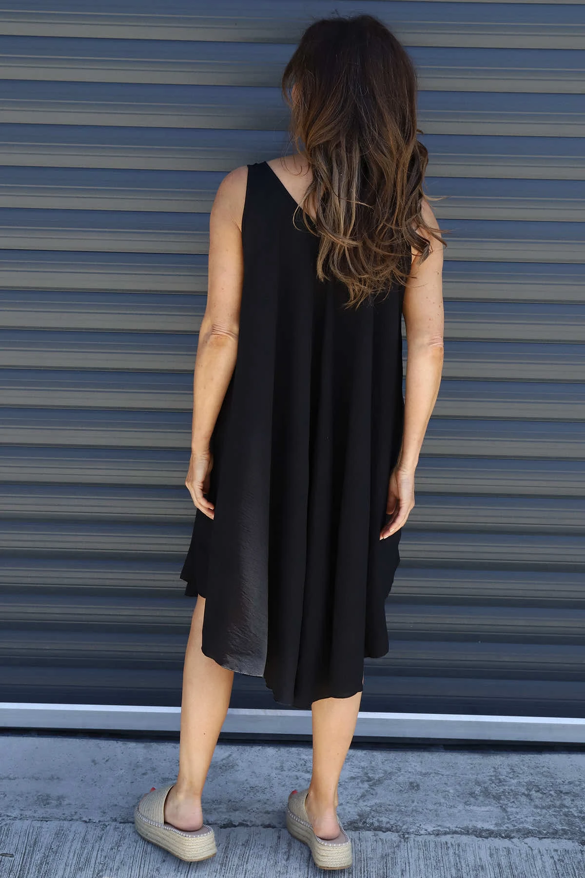 Charlene Sleeveless Dress Black 6 Charlene Sleeveless Dress Black - Image 4