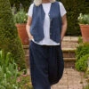 Journee Linen Trousers Navy 2 Journee Linen Trousers Navy -Kitandkaboodal Store Journee Maryam 144c6821 c999 4bcb b3ed 592e76aeae93