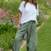 Journee Linen Trousers Khaki 1 Journee Linen Trousers Khaki -Kitandkaboodal Store KIT KABOODAL JUNE SHOT 11 0765