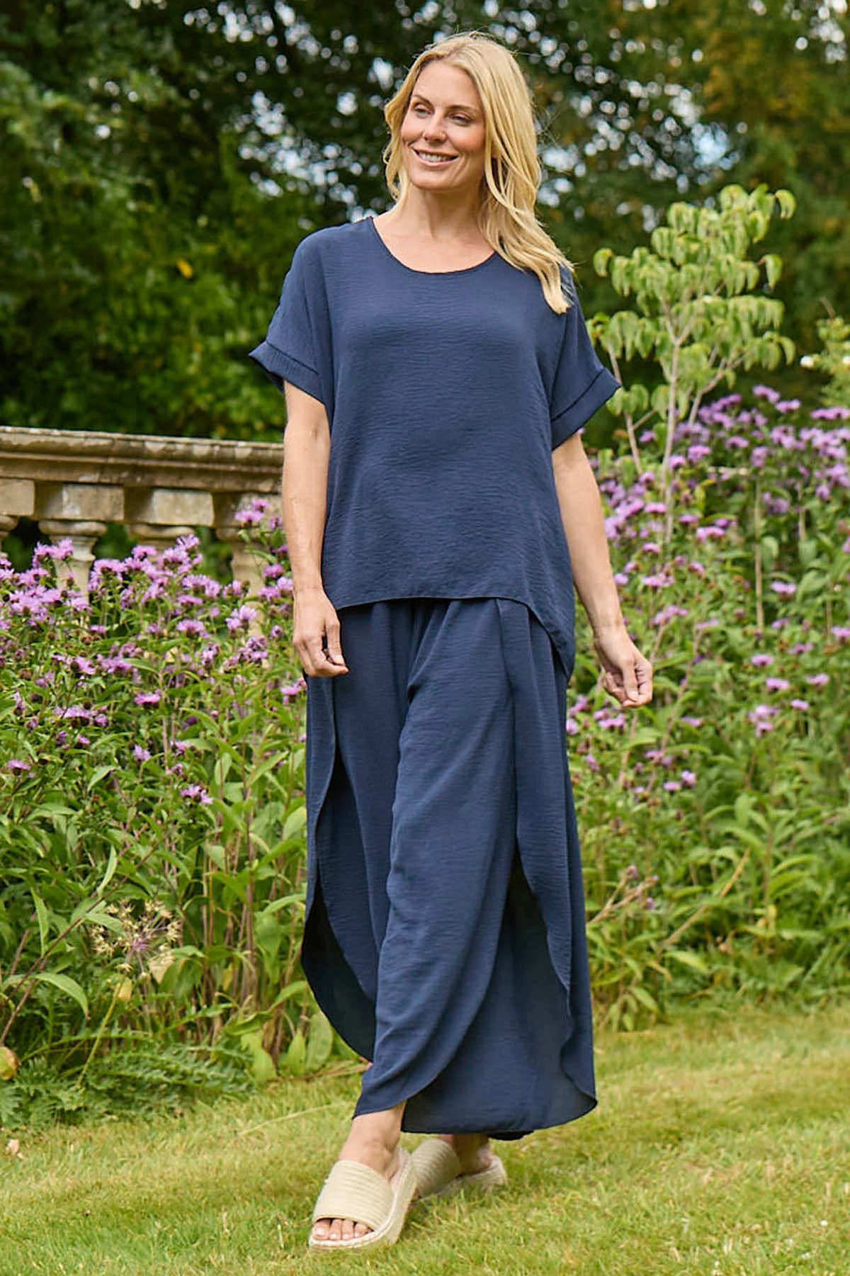 Ferelith Harem Trousers Navy 3 Ferelith Harem Trousers Navy