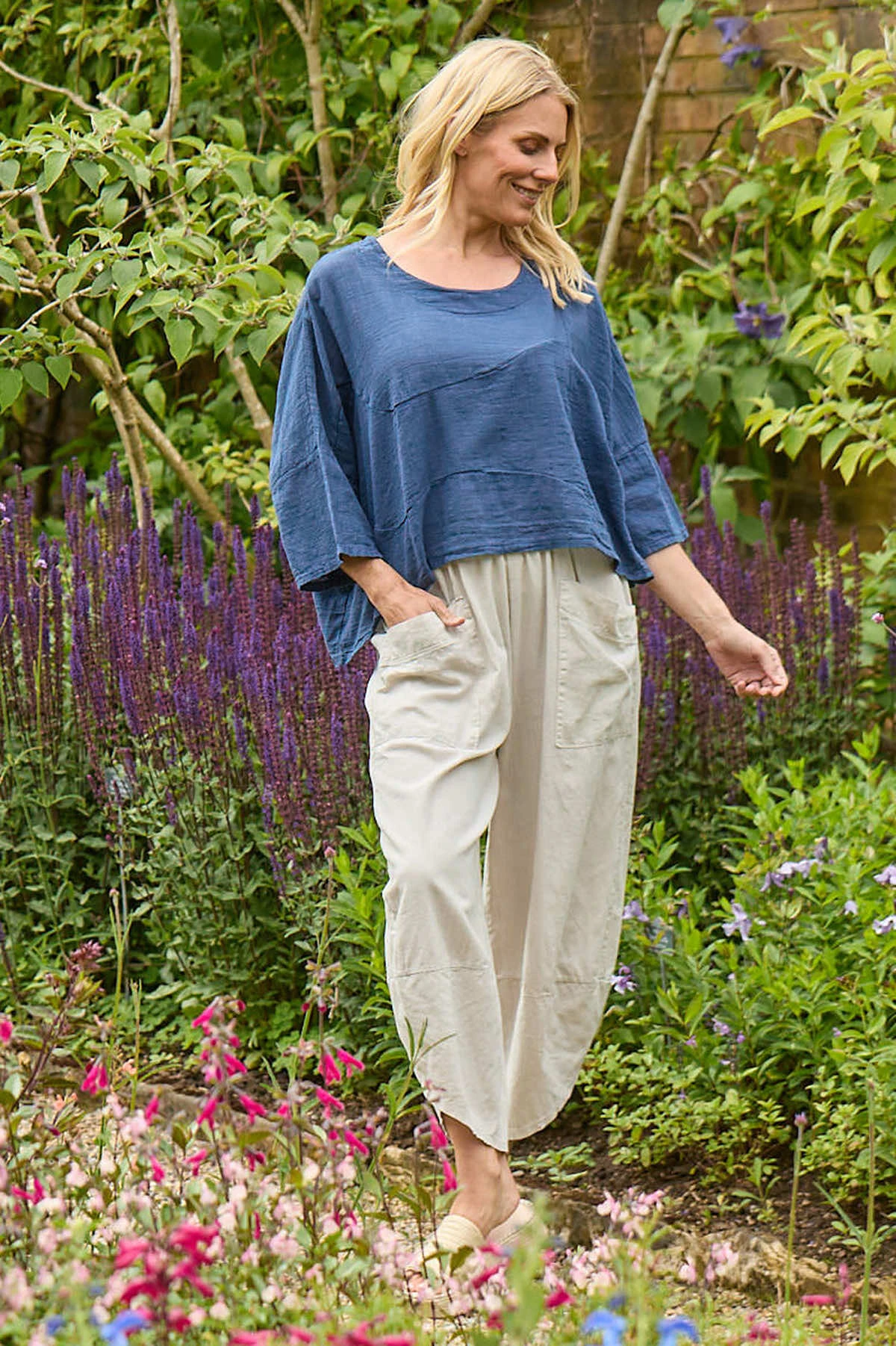 Primrose Linen Trousers Stone 3 Primrose Linen Trousers Stone