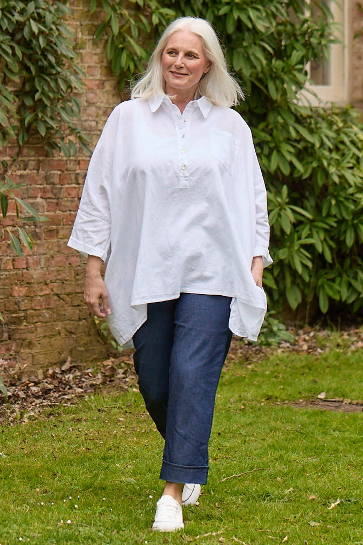 Par Linen Shirt White 4 Par Linen Shirt White - Image 2