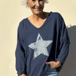 Briony Star Cotton Top Navy 8 Briony Star Cotton Top Navy -Kitandkaboodal Store image00003 3 a2fd2d29 d7e7 4a12 aeb3 249d2e914a54