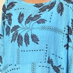 Bowie Print Cotton Top Blue -Kitandkaboodal Store image00005 3 0a9069ed 731b 435b a781 0fa2288636e3