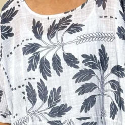 Bowie Print Cotton Top White 8 Bowie Print Cotton Top White -Kitandkaboodal Store image00008 2 9f063461 adf1 4c32 8a3c ff9b4b0936e5