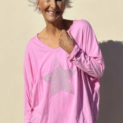 Briony Star Cotton Top Fuchsia -Kitandkaboodal Store image00009 d5673b50 2e1f 430f 8b89 6da51d872894