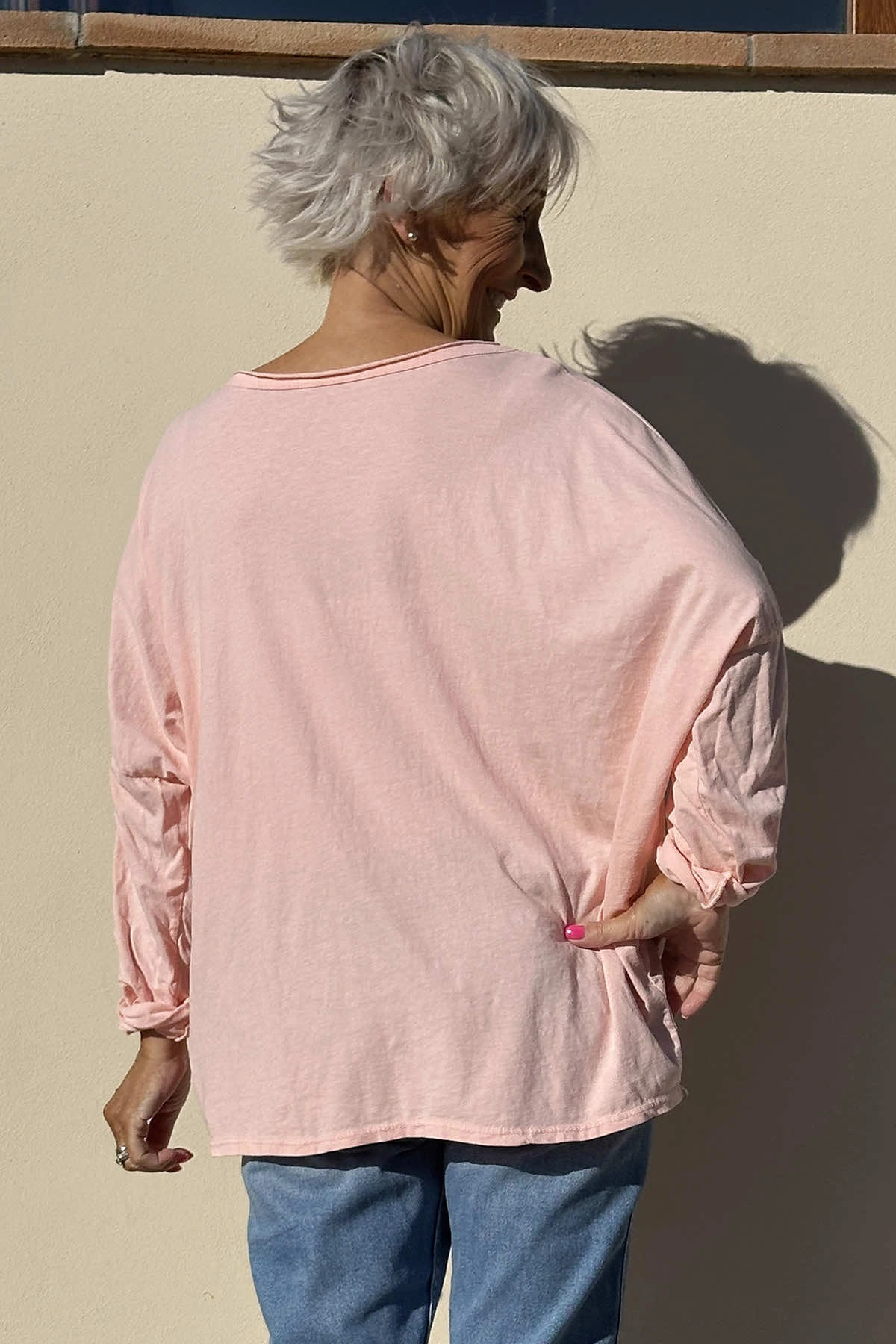 Briony Star Cotton Top Coral 6 Briony Star Cotton Top Coral - Image 4