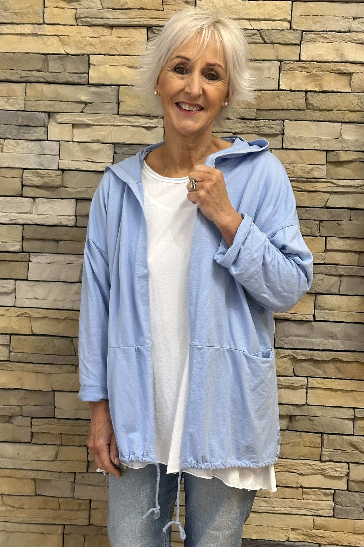 Amber Cotton Top White 4 Amber Cotton Top White - Image 2