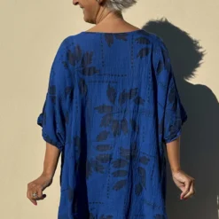 Bowie Print Cotton Top Cobalt 9 Bowie Print Cotton Top Cobalt -Kitandkaboodal Store image00012 1 e310790b 840c 40c2 8fa7 d91dde718d2d