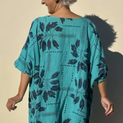 Bowie Print Cotton Top Aqua 9 Bowie Print Cotton Top Aqua -Kitandkaboodal Store image00016 1 091865a3 a500 4571 875f ce0d646f46ca