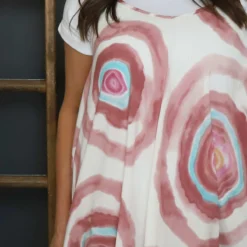 Silvia Strap Print Dress Pink 8 Silvia Strap Print Dress Pink -Kitandkaboodal Store silviapink2J